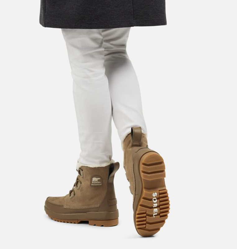 Sorel Dam Vinterkängor Khaki - Tivoli™ Iv Låga - ZMT-920458
